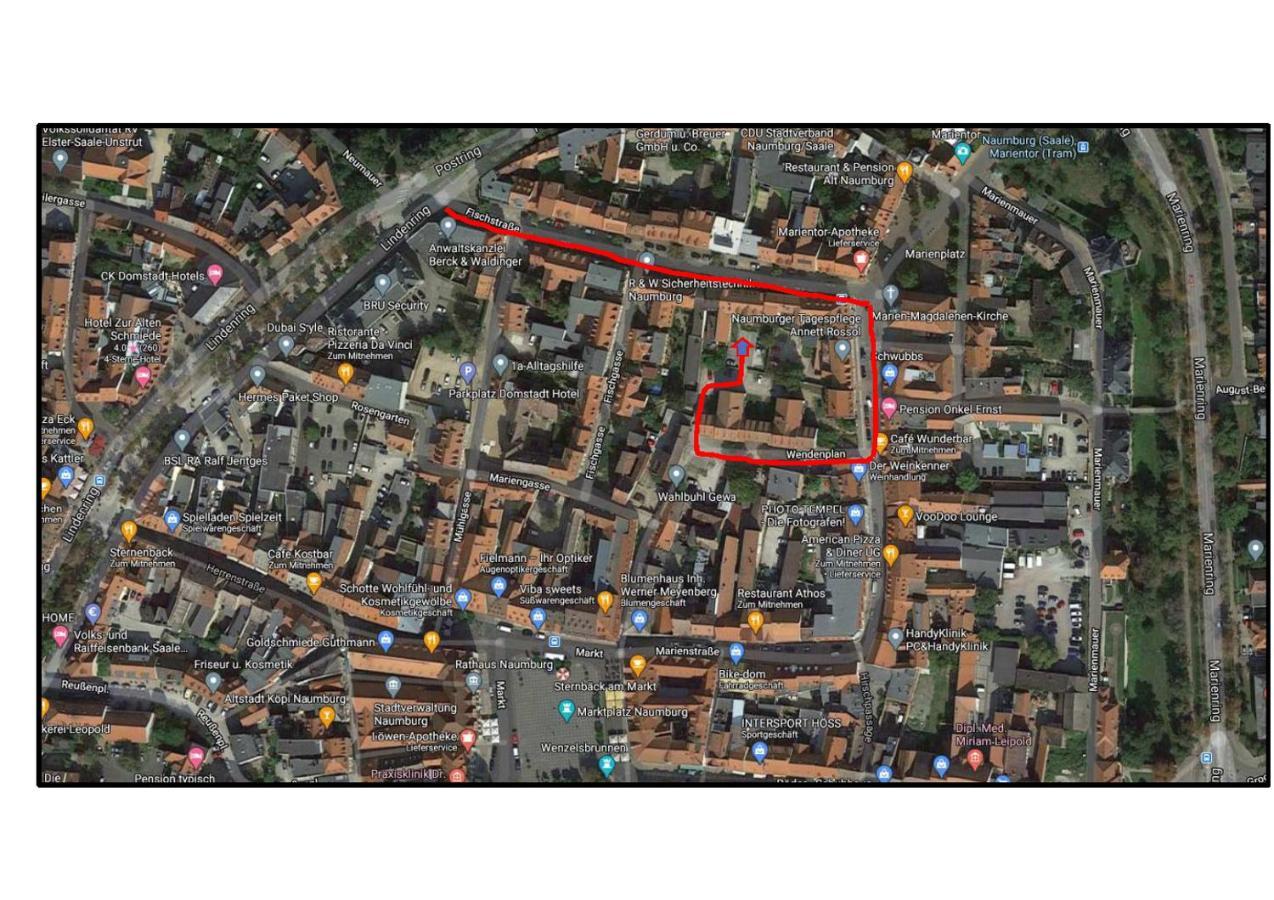 Apartamento Abendsonne Naumburg  Exterior foto